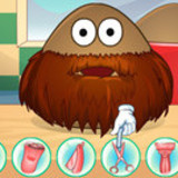 Pou Shave Time